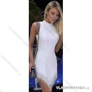 Sommerkleid Langarm geblümte Damen (UNI S / L) ITALIAN FASHION IMK20150