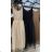 Sommerkleid Langarm geblümte Damen (UNI S / L) ITALIAN FASHION IMK20150