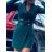 Sommerkleid Langarm geblümte Damen (UNI S / L) ITALIAN FASHION IMK20150