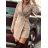 Sommerkleid Langarm geblümte Damen (UNI S / L) ITALIAN FASHION IMK20150