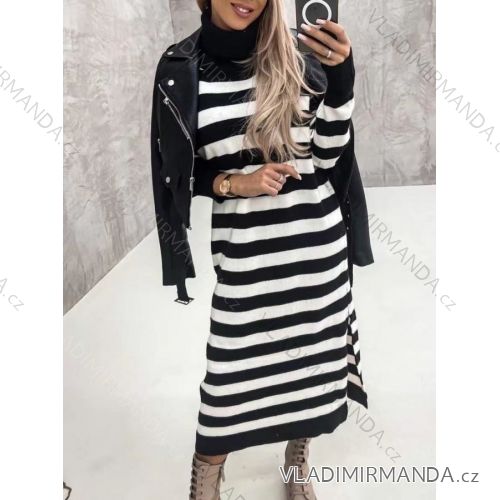 Langes, dehnbares, ärmelloses Sommerkleid für Damen (S / M / L ONE SIZE) ITALIAN FASHION IMWC222492