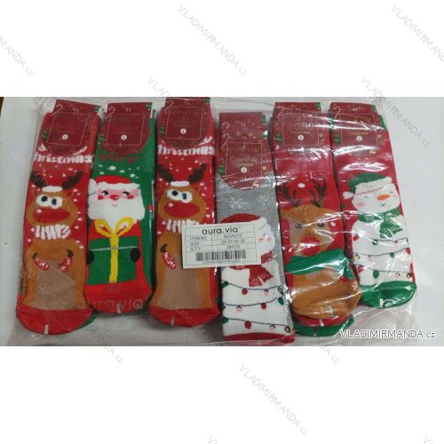 Leichte Kindersocken (23-34) AURA.VIA AURA22SGv9112