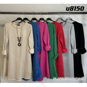 Sexy trägerloses Minikleid für Damen (S / M ONE SIZE) ITALIAN FASHION IMM22922