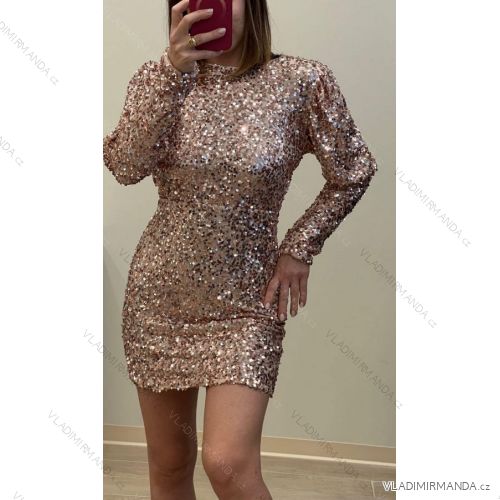 Sexy trägerloses Minikleid für Damen (S / M ONE SIZE) ITALIAN FASHION IMM22922