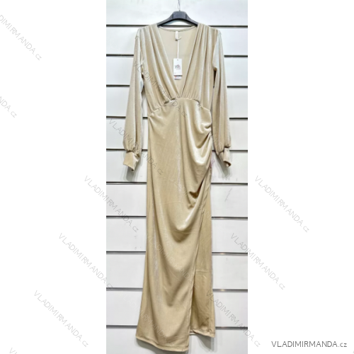 Šaty letní na ramínka dámské (S/M ONE SIZE) ITALSKÁ MÓDA IMPBB22B21841