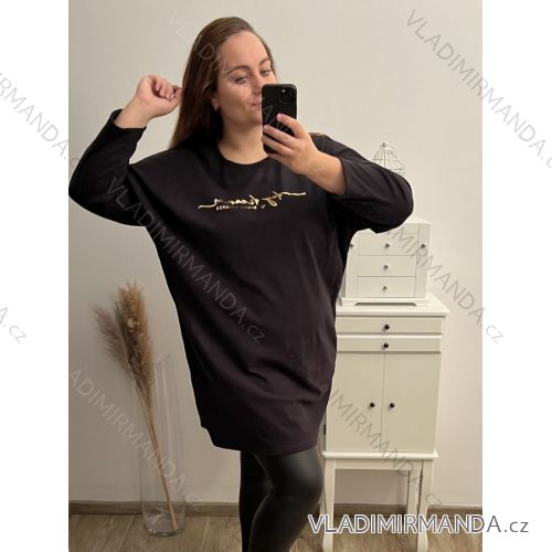 Elegantes Damen-Partykleid mit langen Ärmeln (S/M ONE SIZE) ITALIAN FASHION IM322282