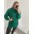 Langarm-Rollkragenpullover für Damen (S/M/L/XL/2XL ONE SIZE) ITALIAN FASHION IM422943 XL/2XL altrosa