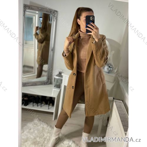 Flauschiger Langarmmantel für Damen (Einheitsgröße S/M) ITALIAN FASHION IMM22MS80586