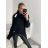 Svetr pletený oversize s rolákem dlouhý rukáv dámský (S/M/L ONE SIZE) ITALSKÁ MÓDA IMWD223672