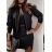 Set aus Lederjacke und Rock für Damen (Einheitsgröße S/M) ITALIAN FASHION IMWB22377