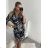 Elegantes Damen-Partykleid mit langen Ärmeln (S/M ONE SIZE) ITALIAN FASHION IM322282