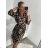 Elegantes Damen-Partykleid mit langen Ärmeln (S/M ONE SIZE) ITALIAN FASHION IM322282