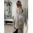 Kleid mit 3/4 Ärmeltasche für Damen (uni sl) ITALIAN Fashion IM3181746