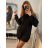 Kleid mit 3/4 Ärmeltasche für Damen (uni sl) ITALIAN Fashion IM3181746 světle béžová S/M