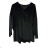 Langarmkleid mit Anhänger Damen Oversized (3XL / 4XL ONE SIZE) ITALIAN FASHION IMWQ2115022 schwarz 3xl / 4xl