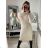 Strickkleid mit langen Ärmeln für Damen (Einheitsgröße S/M) ITALIAN FASHION IMWAA223333