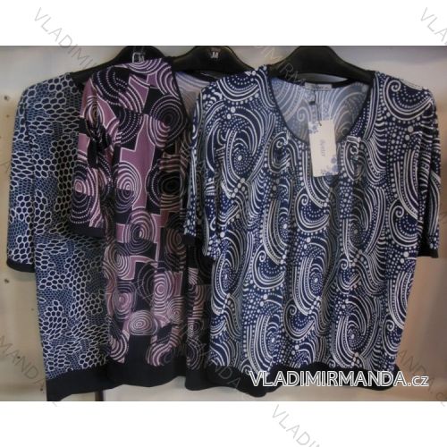 Tunika Kurzarm Damen übergroß (xl-4xl) BENTER 61326
