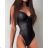 Eleganter trägerloser Damen-Bodysuit (S/M ONE SIZE) ITALIAN FASHION IMWE223981