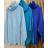 Langärmliger übergroßer Rollkragenpullover für Damen (S/M/L ONE SIZE) ITALIAN FASHION IMLLR225000