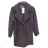 Damen Herbst Langarm Mantel (S/M ONE SIZE) ITALIAN FASHION IMPLM22818000019