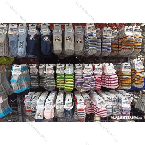 Weihnachtswarme Socken mit rutschfesten Baby-Kindern (9-14cm) POLISH FASHION DPP22201