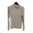 Damen-Strickpullover mit Stehkragen und langen Ärmeln (Einheitsgröße S/M) ITALIAN FASHION IMPLI228596