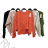 Damen-Strickpullover mit Stehkragen und langen Ärmeln (Einheitsgröße S/M) ITALIAN FASHION IMPLI228596