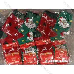 Ponožky thermo vánoční dámské (35-38, 39-42) LOOKEN LOK22ZTY-5391