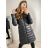Šaty letní na ramínka dámské (S/M ONE SIZE) ITALSKÁ MÓDA IMPBB22B21841 schwarz S