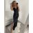 Šaty elegantní společenské na ramínka dámské (S/M ONE SIZE) ITALSKÁ MÓDA IM321608