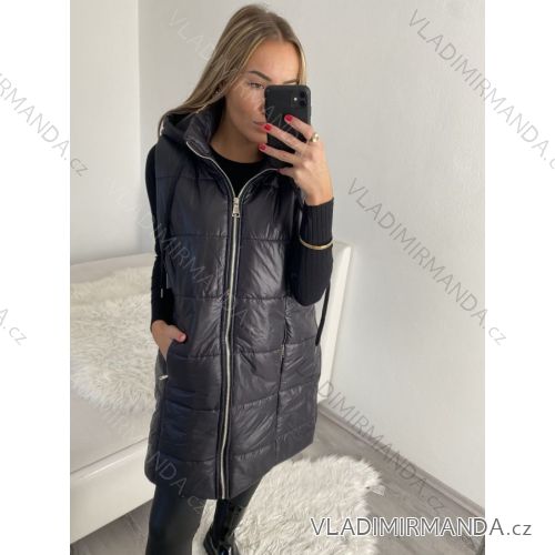 Šaty letní na ramínka dámské (S/M ONE SIZE) ITALSKÁ MÓDA IMPBB22B21841 S/M Schwarz