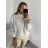 Oversize-Pullover mit Rollkragen und langen Ärmeln für Damen (S/M/L ONE SIZE) ITALIAN FASHION IMWD2292119