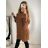 Langes, dehnbares, ärmelloses Sommerkleid für Damen (S / M / L ONE SIZE) ITALIAN FASHION IMWC222492