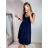 Šaty letní na ramínka dámské (S/M ONE SIZE) ITALSKÁ MÓDA IMPBB22B21841 S/M altrosa