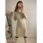 Strickkleid mit Rollkragen und langen Ärmeln für Damen (Einheitsgröße S/M) ITALIAN FASHION IMM22J51753