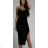 Langes, elegantes, trägerloses Damenkleid aus Samt (S/M, Einheitsgröße) ITALIAN FASHION IMWGS224012