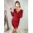 Sexy trägerloses Minikleid für Damen (S / M ONE SIZE) ITALIAN FASHION IMM22922