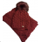 Damenstrickkrawatte Winter (EINZEL-GRÖSSE) POLNISCHE HERSTELLUNG PVF22BONA
