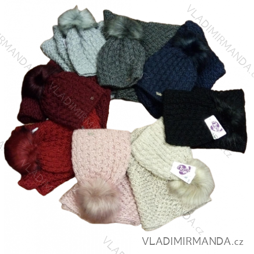 Damenstrickkrawatte Winter (EINZEL-GRÖSSE) POLNISCHE HERSTELLUNG PVF22BONA