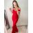 Šaty elegantní plesové dlouhé carmen dámské (S/M ONE SIZE) ITALSKá MóDA IMM2251830Q S/M schwarz