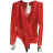 Body ala Bluse elegante Langarm Damen (S/M ONE SIZE) ITALIAN FASHION IMM22LS17519