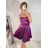 Elegantes Damen-Partykleid mit langen Ärmeln (S/M ONE SIZE) ITALIAN FASHION IM322282