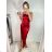 Langes, elegantes, trägerloses Ballkleid für Damen (Einheitsgröße S/M) ITALIAN FASHION IM322500