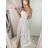Carmen Sommer Sommer Schulterkleid (UNI S / M) ITALIENISCHE MODE IMM20628