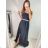 Carmen Sommer Sommer Schulterkleid (UNI S / M) ITALIENISCHE MODE IMM20628
