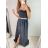 Carmen Sommer Sommer Schulterkleid (UNI S / M) ITALIENISCHE MODE IMM20628