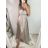 Šaty dlouhé společenské elegantní plesové dámské (S/M ONE SIZE) ITALSKÁ MÓDA IMM22Q52232