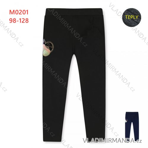 Leggings warm lang Kinder Mädchen (98-128) KUGO FL6707