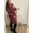 Langärmliges Damenkleid in Übergröße (XL/2XL EINHEITSGRÖSSE) ITALIAN FASHION IMWQ22ELISA