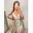 Šaty dlouhé společenské elegantní plesové dámské (S/M ONE SIZE) ITALSKÁ MÓDA IMM22Q52232